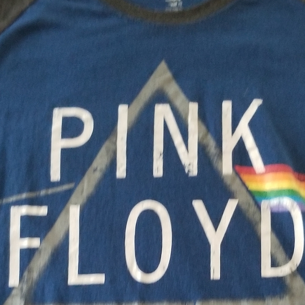 Pink Floyd 3/4 sleeve shirt